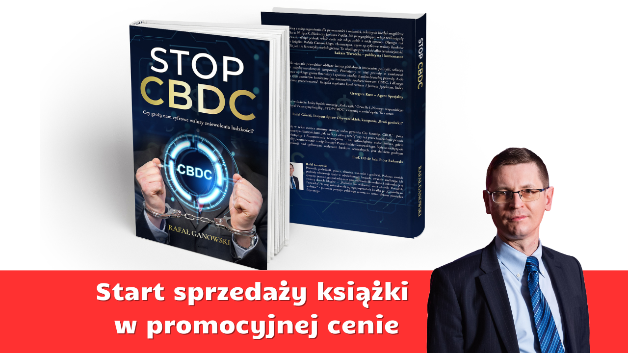 Stop CBDC - start sprzedaży książki w promocyjnej cenie - Podróże ku ...